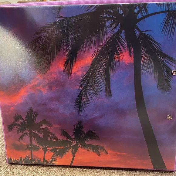 Mead Office Mead The Original Trapper Keeper Palm Tree Design
